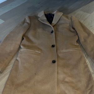 J. Crew Trench Coat. Size 38R. Wool and Cashmere.